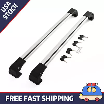 Silver Aluminum Roof Rack Cross Bar For Mitsubishi Outlander Sport ASX 2010-2021 • $75