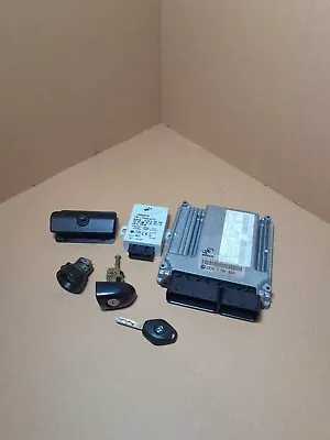 £90 • Buy 01-05 BMW 3 SERIES E46 320d M47N 150bhp ENGINE ECU EWS BOX LOCK SET DDE 7794624