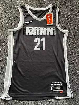 Nike Minnesota Lynx Kayla McBride #21 Jersey Women M Black WNBA Rebel Edition • $21.99