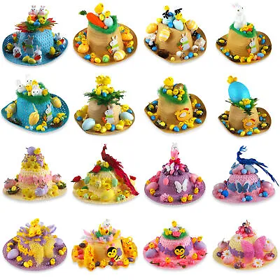 Ready Made Decorated Easter Bonnet Hat 2024 - Choice Of 20+ Designs • £15.99