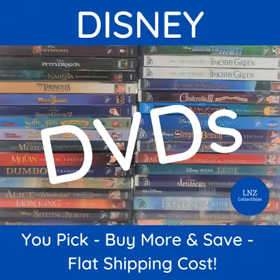 Walt Disney DVDs Pixar Children & Family Movies & Cartoons **You Pick** *Read* • $34.99