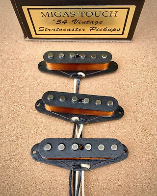 Vintage '54 Fender Stratocaster Hand Wound Pickup Set By Migas Touch • $249