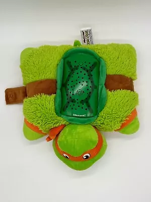 Pillow Pets Dream Lites Teenage Mutant Ninja Turtles Michelangelo Works 12” 2013 • $21.99