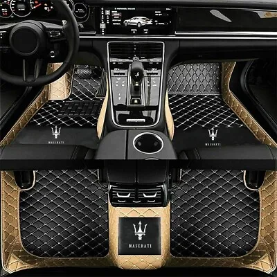 Car Floor Mats Fit For Maserati Quattroporte Grecale 2004-2023 Auto Foot Pads • $44.26