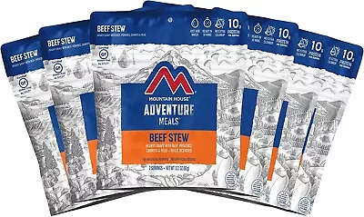 Mountain House Beef Stew Freeze Dried Backpacking & Camping Food- 6 Pouches • $77