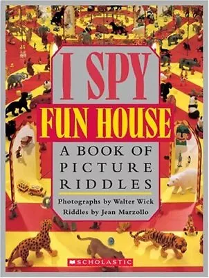 I SPY FUN HOUSE By Jean Marzollo - Hardcover *Excellent Condition* • $29.75