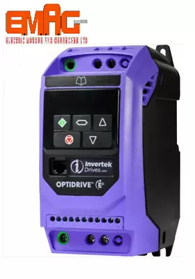 £162.36 • Buy Invertek Optidrive Inverter E3 IP20 ODE-3 1 Phase In - 3 Phase Out