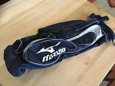 Mizuno SCRATCH-SAC Sunday Golf Bag Black/silver/white • $34.95