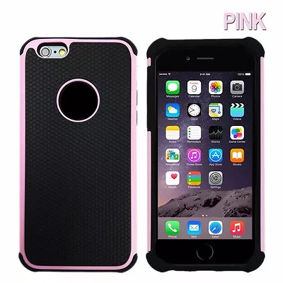 Shockproof Armor Tough Case Gel Cover For Apple IPhone 7 6s Plus 6 SE 5s 5 4s 4 • $9.99
