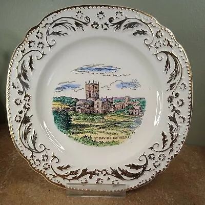 £6.95 • Buy Vintage 1970s, Britannia Designs Dartmouth Pottery Plate, St. David's Cathedral