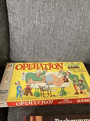 Vintage 1965 Operation Milton Bradley Operation Game  • $17.49