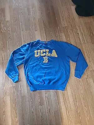 Vintage UCLA Bruins Sweater Mens M Blue Yellow Crewneck Patch  • $24.99