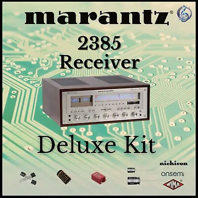 Marantz 2385 Deluxe Upgrade Kit & Trimmers  - NO Filter Caps • $125.96