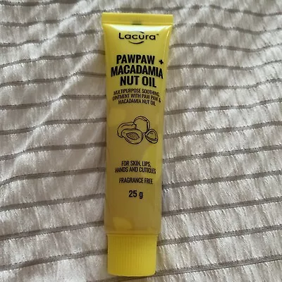 Lacura Paw Paw Soothing Ointment & Macadamia Nut Oil 25g Sealed • £6.99