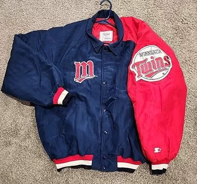 Vintage Minnesota Twins Starter Jacket - Size L • $90