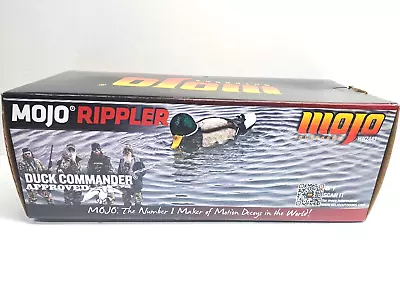 $34.79 • Buy Mojo Outdoors HW2443 Rippler Floating Motion Mallard Drake Duck Decoy Free Ship