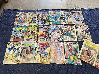 17 Dc Marvel + Vintage Comics Captain America Spider Man Superman Thor • $7.99