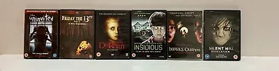 £9.99 • Buy Horror DVD Bundle Lot X 6 Uninvited Friday 13th Dorothy Insidious Silent Hill