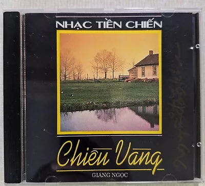 RARE VINTAGE ORIGINAL VIETNAMESE MUSIC CD: Chieu Vang - Giang Ngoc • $120