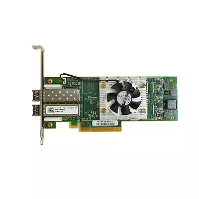 QLogic  16GB Dual Port PCI-E Network Adapter HBA QLE2662 W/ 2 SFP's • $50