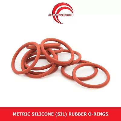 Imperial Silicone Rubber O Ring Seals 1.78mm Cross Section BS001-BS031-UK SUPP. • £3.63