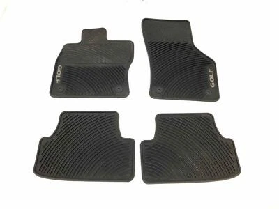 $85.80 • Buy Rubber Floor Mat Set 5c1061550 Vw Golf 2015 2016 2017 2018 Mk7