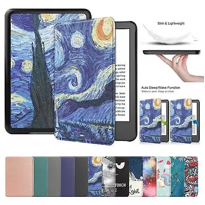 $14.29 • Buy For Amazon Kindle 11th Generation 2022 6  Smart Case Flip Leather Stand Cover