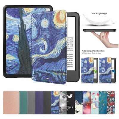 $14.66 • Buy For Amazon Kindle 11th Generation 2022 6  Smart Case Flip Leather Stand Cover