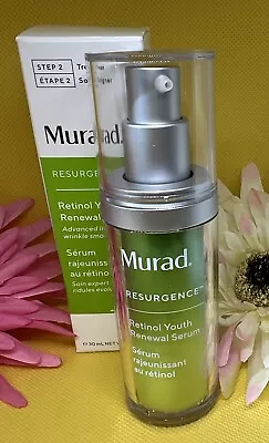 Murad Resurgence Retinol Youth Renewal Serum Line Wrinkle Smoothing 1.0 Oz NIB • $38.98