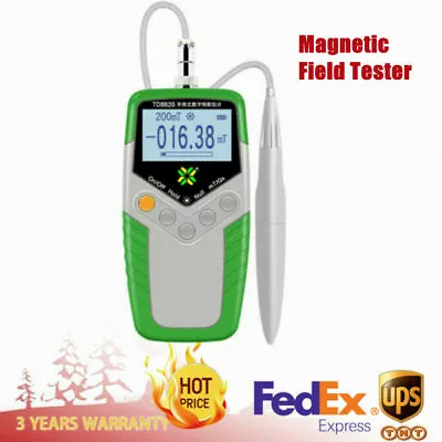 Surface Magnetic Field Tester 0-2400mT Tesla Gauss Meter Handheld Gauss Meter • $69.35