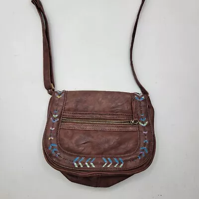 Mossimo Womens Brown Leather Purse Handbag • $9.95