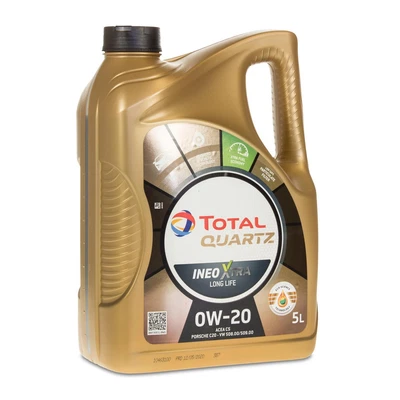 £39.99 • Buy Total Quartz Ineo Long Life 0W-20 0W20 C5 VW 508.00/509 Engine Oil - 5 Litres 5L