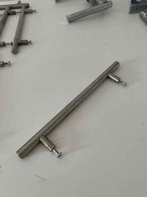 £0.99 • Buy Kitchen Cabinet Cupboard Drawer Door T Handles Chrome