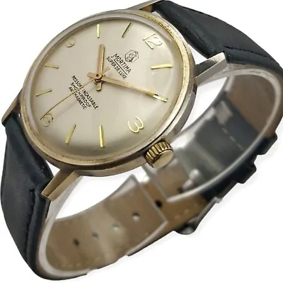 Mortima Super Luxe 1 11/32in 1970s Cattin C66 Lebrocantheure Watch Vintage Watch • $137.73