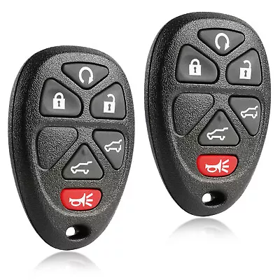 2 For 2008 2009 2010 2011 2012 2013 2014 Chevrolet Suburban Tahoe Remote Key Fob • $11.89