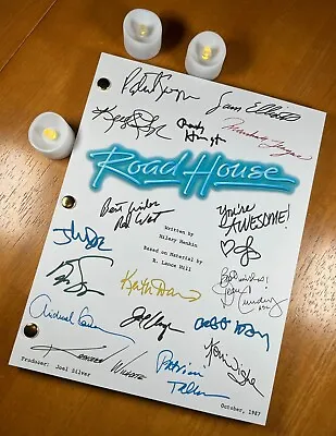 Road House Script Signed- Autograph Reprints- 122 Pages- Patrick Swayze- Dalton • $24.99
