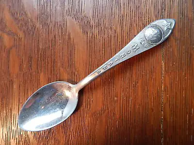 Vintage Montana 1889 #41 Mining Bell Trading Post Sterling Silver Souvenir Spoon • $29.95