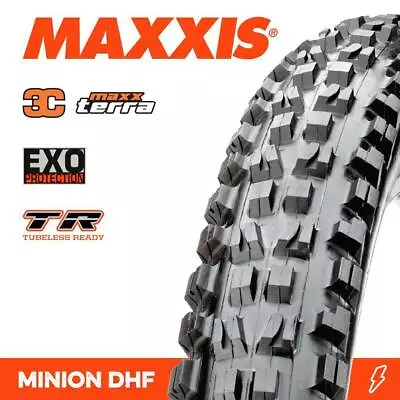 Maxxis Minion DHF 29x2.5 WT 3C Maxx Terra EXO TR Folding Bicycle Bike MTB Tyre • $85.49