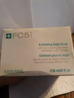 $20 • Buy Arbonne FC5 Exfoliating Body Scrub 8 Oz. NIB