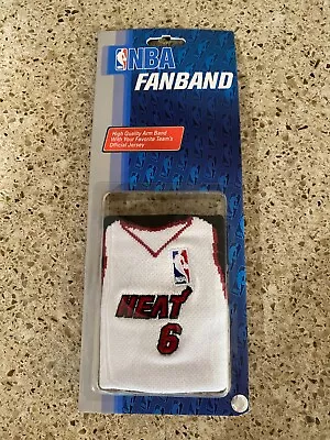 NBA Miami Heat Lebron James Fan Band Sweat Band Basketball Fan Gear NBA Gear • $21.99