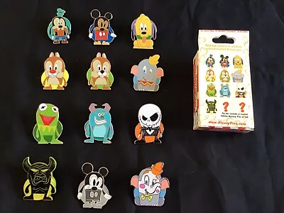 12 Disney Vinylmation POPCORNS Pins Complete Set Limited Release W/2 LE Mystery • $149.99