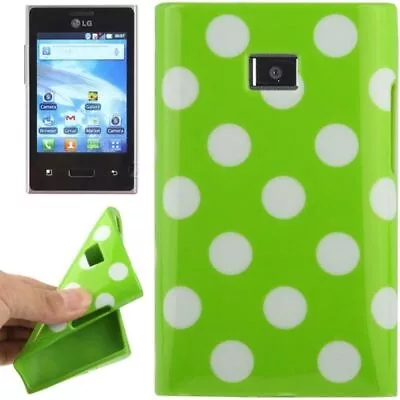 Cell Phone Cover Bumper Dots Protection Case Design For Lg Optimus L3/E400 New • $15.91