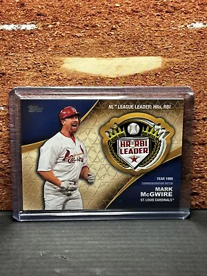 2023 Topps Series 2 Mark McGwire Crowning Achievements Patch CA-MM Cardinals  • $1.10