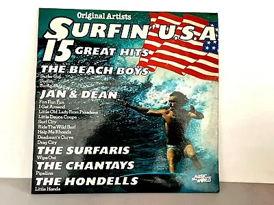 SURFIN' USA Beach Boys Jan & Dean Etc Vinyl 12  Compilation LP 1979 • $12.50