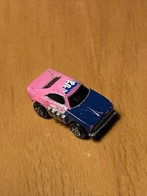 Vintage Galoob Micro Machines Dodge Charger Funny Car Blue Pink • $3.78