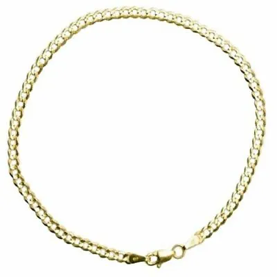 10k Yellow Gold Solid 3mm-12mm Cuban Link Chain Necklace Bracelet 7 -30  • $292.33