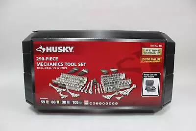 Husky H290MTS 290-Piece Mechanics Tool Set W/ Ratchets Sockets & Wrenches • $204.99