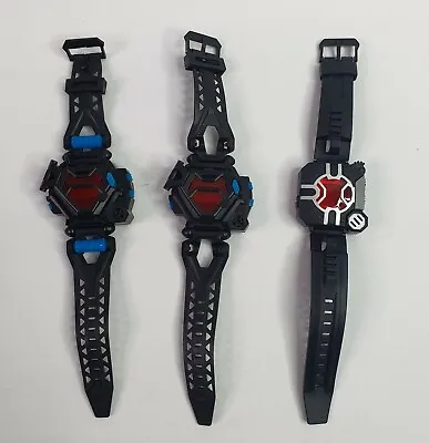 3x Spy Gear Spy X Watches Black Red Blue Kids Childrens Spin Masters • $22