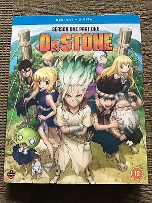 Dr. Stone - Season 1 Part 1 - Blu-ray - With Slipcase & Poster & Art Cards • £7.79