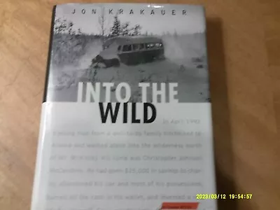 2 By Jon Krakauer Into The Wild-HB/DJ & Into Thin Air-The Mt. Everest Disaster • $0.50